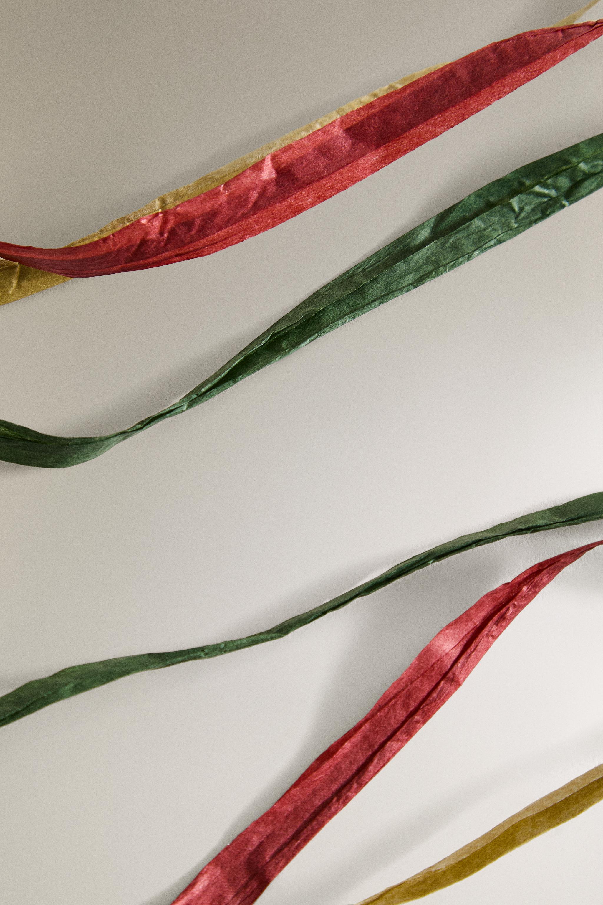 MULTICOLOR CHRISTMAS RIBBON